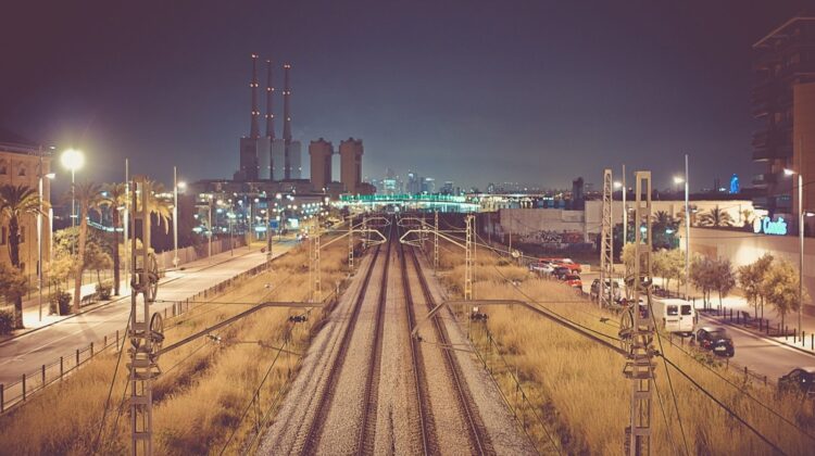 picture of train tracks on The Things Which I Say