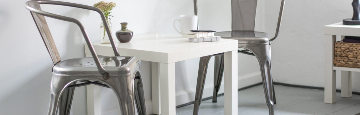 picture of table and chairs on Thy Faith Hath Saved Thee