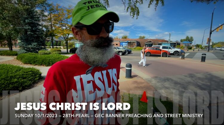 STREET PREACHING VIDEOS OCTOBER 2023.